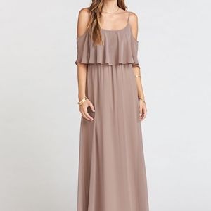 Show Me Your Mumu Off the Shoulder Maxi Dress